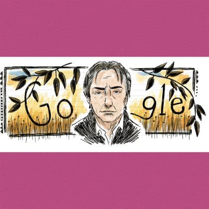 Googles Doodle: Das Quiz zu Ehren von Alan Rickman