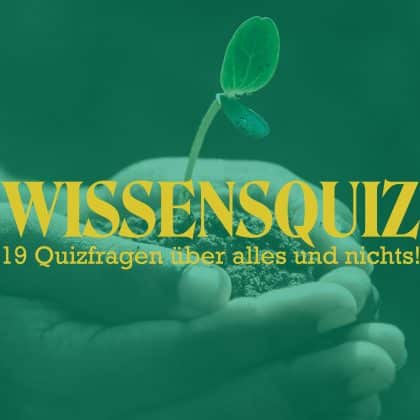 Wissensquiz Pflanzen: Wie grün ist dein Daumen? Teste dein Pflanzenwissen!