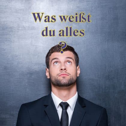 Viel Spaß beim Wissensquiz der 50 Fragen und viel Erfolg: Lass uns sehen, wie viele der Fragen du richtig beantworten kannst!