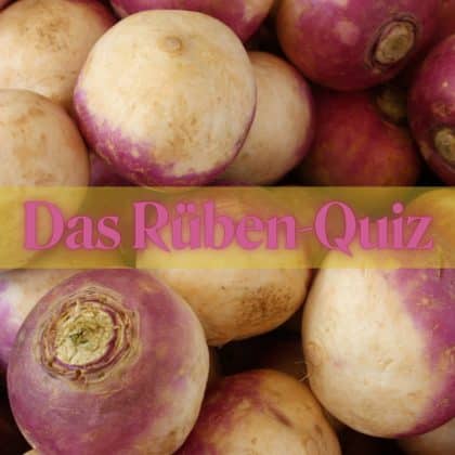 Gemüse Quiz: 14 knackige Fragen zur urigen Rübe