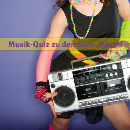 Musikquiz zu den 80er-Jahren: Jedes Jahr - ein Song. Teste dich!