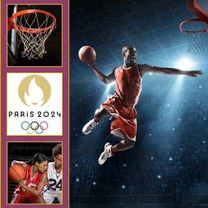 Olympia 2024: Wie viele Körbe triffst du beim Basketball-Quiz?