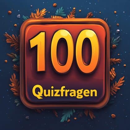 100 Quizfragen mit Antworten: Die ultimative Herausforderung!